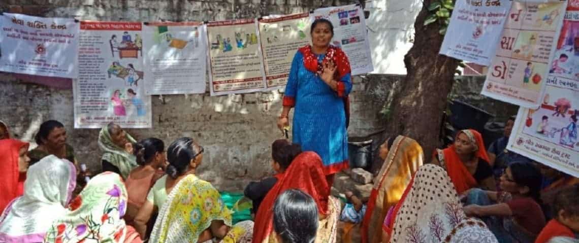 SEWA health care worker, member of cooperative